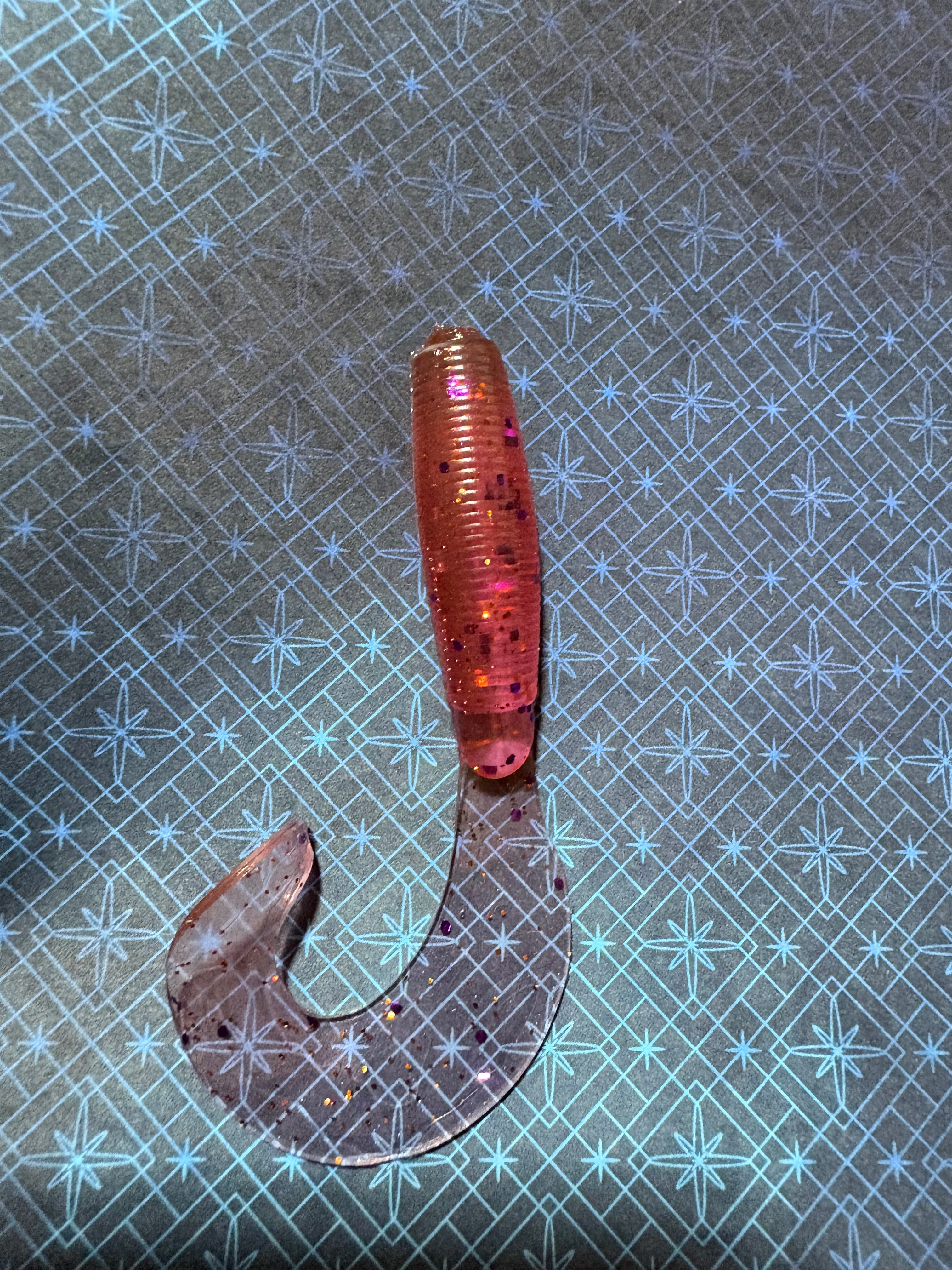 Tequila Sunrise Curly Tail Grub