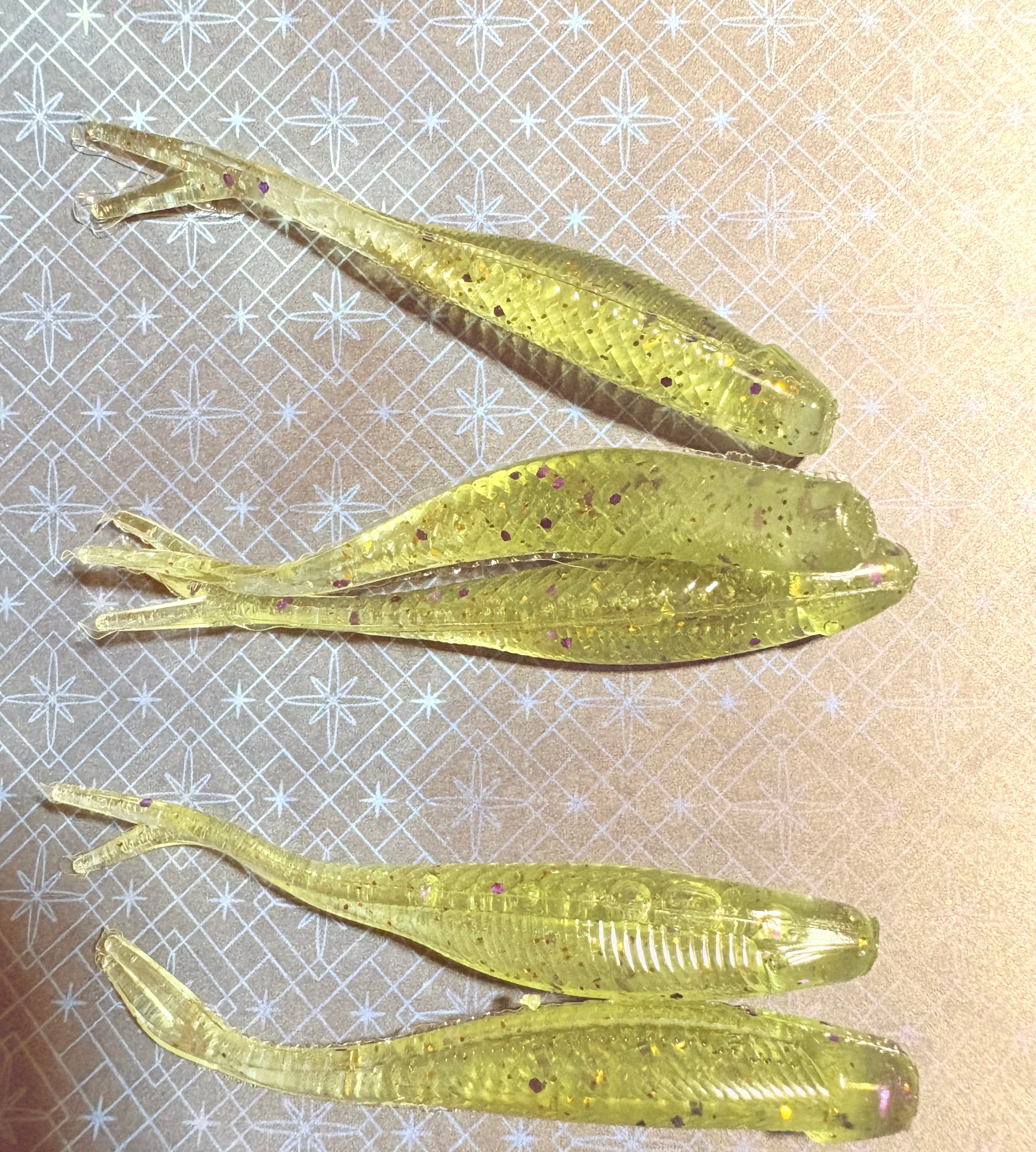 Blue Crawfish 3 Inch Tracer Shad