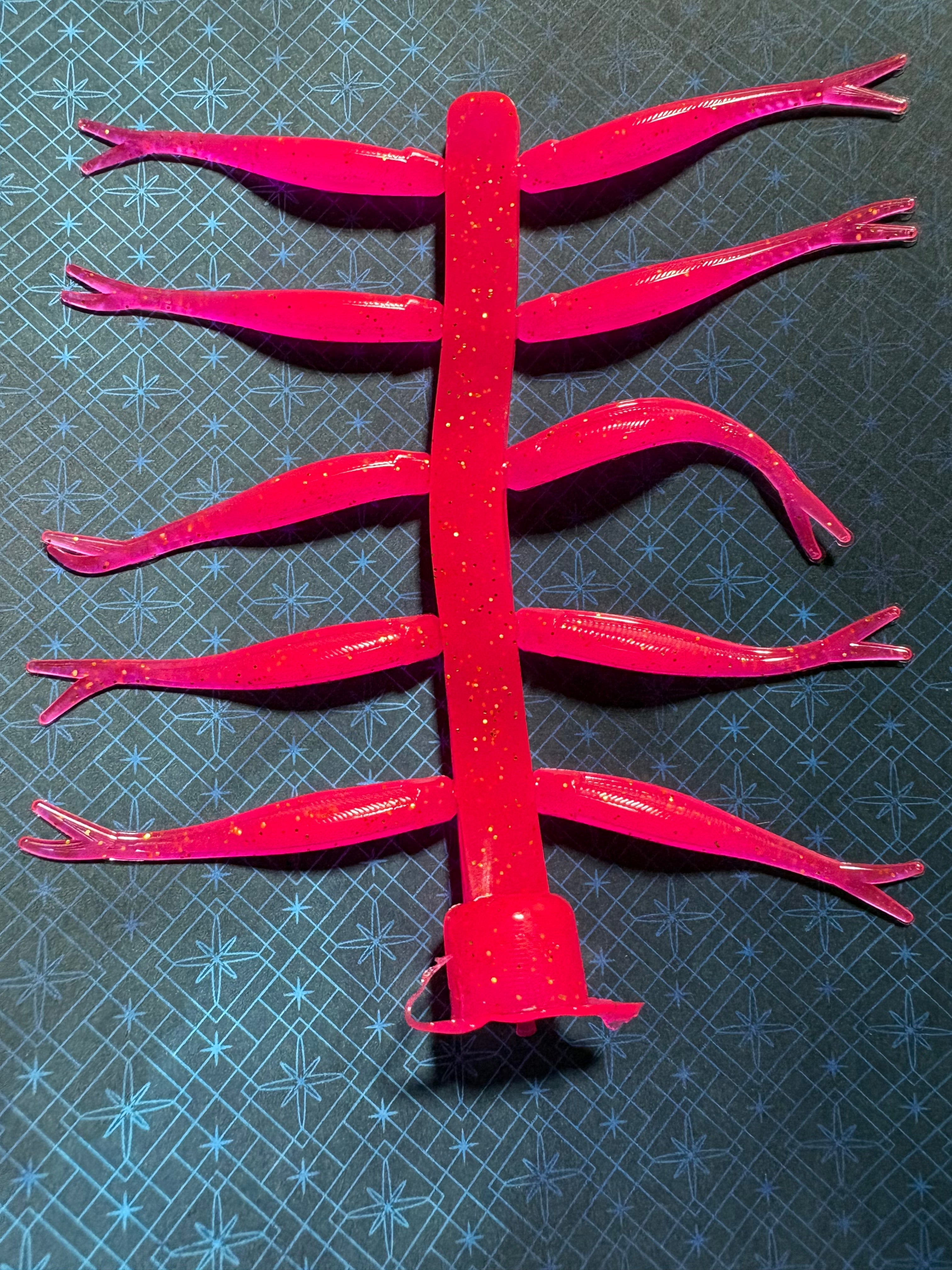 Turbo Pink 2 Inch Tracer Shads