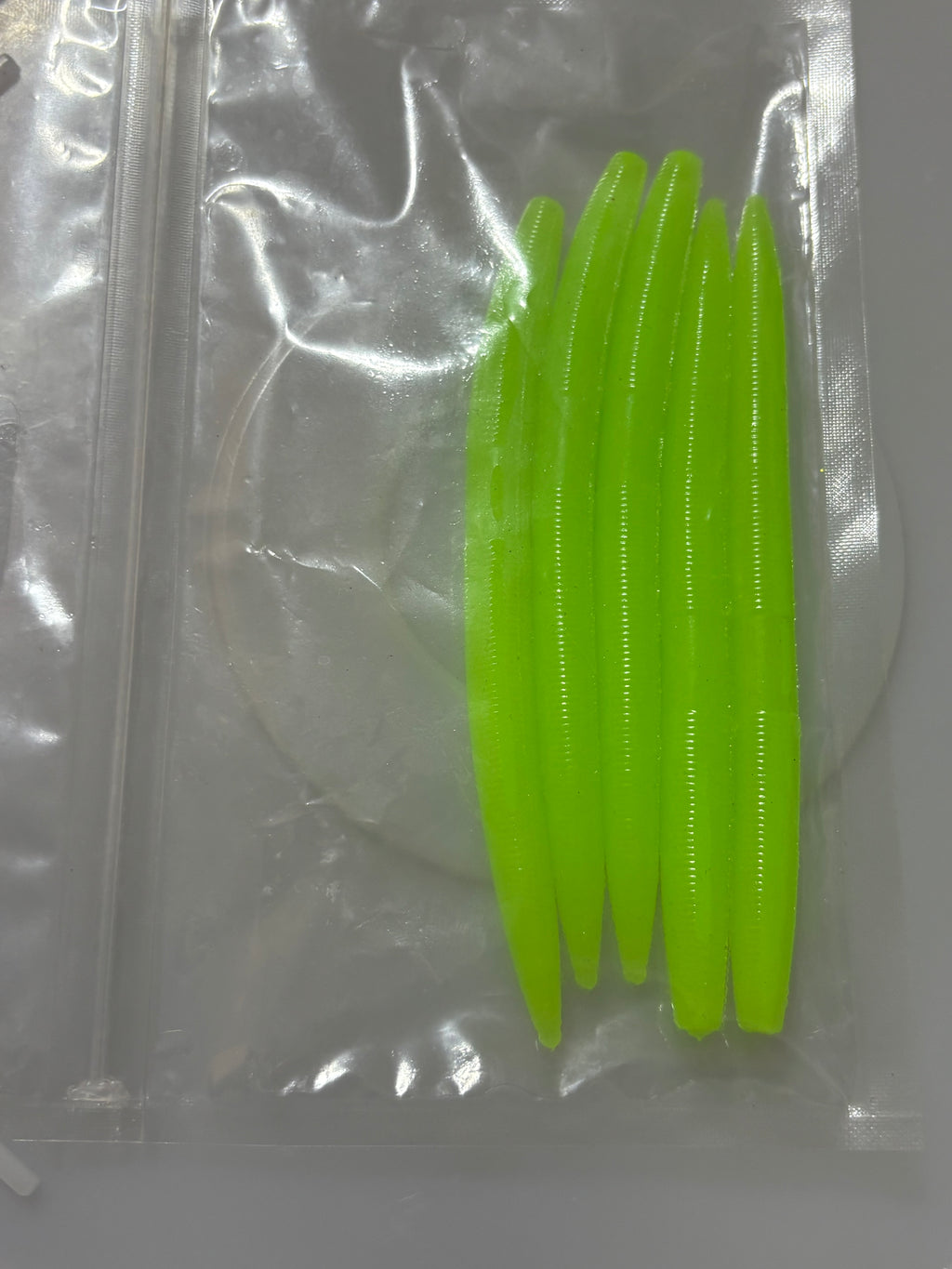 Goosebump Green Senko 5 Inch Glow in the dark